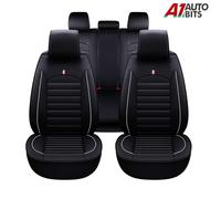 Qualità Similpelle Nera Lusso Set Completo Coprisedili Auto Per Tutte le Morbido