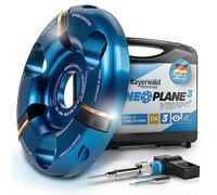 Qualità tedesca Bayerwald Tools NeoPlane - Disco per fresa per legno adatto per smerigliatrice angolare - Carving con visione libera - denti HM rivestiti TiN - lunga durata