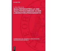 Qualitätskontrolle Und Qualitätssicherung in Der Laboratorium (Copertina rigida)