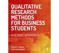Kingsley O. Omeihe Christia Qualitative Research Methods for Busines (Tascabile)