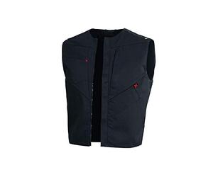 Qualitex Serie-X Unisex Gilet IN Nero Misura 4XL, Gilet Lavoro per Uomo E Donna, Softshell Indumenti Protettivi Giacca Lavoro Con Molti Borse