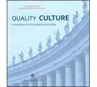 Quality culture. A handbook for ecclesiastical faculties
