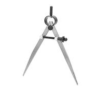 Quality Spring Drafting Divider | 45# Steel Quenched Legs for Consistent Marking | Leather Craft Tool for Metalworking/Woodworking/Engineering | 4 Sizes 75mm - 150mm (150mm)