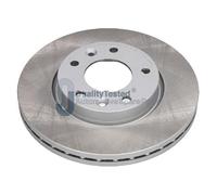 QualityTested DIK03JM Coppia Dischi Freno, Set di 2