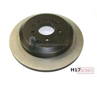 QualityTested DPH17JM Coppia Dischi Freno, Set di 2