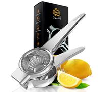 Qualiz - Spremiagrumi manuale in acciaio inox, per ristorante e agrumi, spremiagrumi manuale in metallo, spremiagrumi da cucina spremiagrumi per spremere completamente agrumi, Exprimidor de Limon