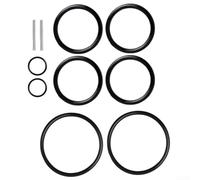Qualoramall 263054 Kit O-Ring valvola scorrevole per piscina per valvole push pull 263052 263053 263054, set di ricambio per guarnizioni in materiale PP per parti di attrezzature per piscine