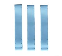 Qualoramall 3 pezzi Pickleball Paddle Edge Tape Head Protection Guard Sticker per racchette 76 cm trasparente