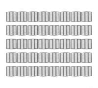 Qualoramall 40 coperture per fori in acciaio inox per muri di mattoni, 7,9 x 7,1 cm, inserti resistenti alla ruggine per prevenire l'intasamento dei detriti e consentire il flusso d'aria nelle prese