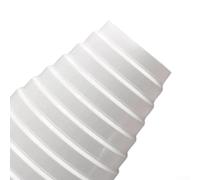 Qualoramall Adattatore riduttore per condotto in PVC per sistemi di ventilazione della cappa da cucina, connettore per tubo Step Down di dimensioni multiple con struttura in ABS tagliabile, include