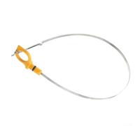 Qualoramall Asta livello olio motore per Nissan 1.8L 2000-2006 in acciaio inox metallo e plastica indicatore di livello sostituire OEM 111404M500 argento e giallo
