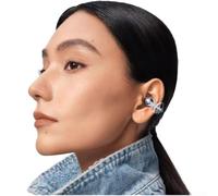 Qualoramall Auricolari girevoli con zirconia geometrica per Huawei FreeClip nero rame accessorio alla moda per donne ragazze elegante motivo stella marina farfalla (stella marina)