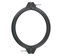 Qualoramall Collare per filtro a sabbia per piscina per valvola da 3,8 cm con dado e bullone, anello di ricambio in plastica resistente per parti del sistema di filtraggio della piscina Intex