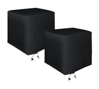 Qualoramall Confezione da 2 coperture per pompa a sabbia Oxford 210D, resistenti ai raggi UV, protezione resistente alle intemperie con coulisse antivento, design facile da installare, compatibile con