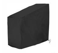 Qualoramall Copertura per cyclette verticale, 124 x 58 x 147 cm, resistente, in tessuto Oxford, con rivestimento argentato resistente ai raggi UV e coulisse antivento, per palestra, indoor e outdoor