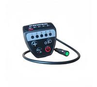Qualoramall Display elettrico 6KM/H per BBS01 02 M400 M620 Protocollo UART per Bafang Drive Display Midmotor Parte di Ricambio Display Potenza Selezione Shift Ausiliario Push Faro Interruttore