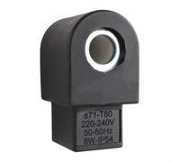 Qualoramall Elettrovalvola a solenoide per pompa bruciatore caldaia Suntec T80, 220-240 V, compatibile con AS AP AL ALE AR AT AUV, orientamento 9,2 mm, temperatura ambiente fino a 80 °C,
