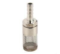 Qualoramall Filtro in acciaio inox 304 per tubo flessibile, filtro a rete per carburante, gas, pompa dell'acqua, irrigazione giardino, acquario, 6-18 mm, resistente alla temperatura (10 mm)