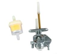 Qualoramall Interruttore per rubinetto benzina con membrana a vuoto e tubo gas in rame per Suzuki GSF600S GSF1200S Bandit DR650SE LS650 Savage Quadsport LT80 Z250 300 Compa