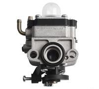 Qualoramall Kit carburatore per decespugliatore motore Assemblaggio carburatore String Trimmer Parti motore 753-06220 753-06220A con tubi dell'aria curva per TroyBilt TB575EC TB525EC TB590EC TB146EC
