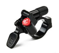 Qualoramall Lega di alluminio Forcella Della Bicicletta Lockout Leva Telecomando per UDING 22.2mm Manubrio MTB Bike Parti di Sospensione Nero
