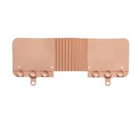 Qualoramall Paraspruzzi in silicone per lavello, pieghevole, anti schizzi, con ventose, per piano di lavoro della cucina e isola, impedisce all'acqua di fuoriuscire (rosa)