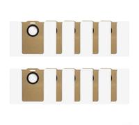 Qualoramall Sacchetti per aspirapolvere, 4 pezzi, 3,5 l, sacchetti per raccolta della polvere, usa e getta, di grande capacità, per Mova E20 Plus Choice R3 Plus Vacumatic MC-700 (10 pezzi)