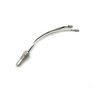 Qualoramall Sensore di temperatura dell'acqua per auto in acciaio inox 1/8 NPT compatibile con strumenti di temperatura e indicatore dell'olio da 12 V per la sostituzione del sistema di raffreddamento