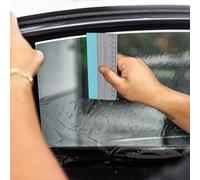 Qualoramall Set di 3 strumenti per l'installazione della tinta per vetri dell'auto da 15,2 cm, 20,3 cm, 25,4 cm, 30,5 cm, raschietti con bordi in feltro per vetri e carta da parati automobilistici