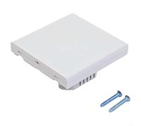 Qualoramall Termostato intelligente per riscaldamento a pavimento, programmabile, 6 periodi giornalieri, per Alexa Google Home Control Gas Boiler Water System PC+ABS ignifugo nero (3A WiFi acqua calda