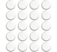 Qualsen Magneti Per Il Frigo, Magneti Per Il Frigorifero 20 Pezzi, Magneti Per Lavagne Magnetiche Per, Mini Magneti Carini Per Magneti Per Il Frigorifero, Armadietto, Lavagna Bianca, Cucina, (Bianco)