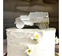 Qualsiasi SUV Auto Torta & Topper per Cupcake, Molti Colori / Misure & Incisione
