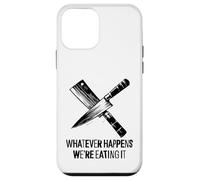 Qualunque cosa accada, lo stiamo mangiando - Funny Kitchen Chef BBQ Custodia per iPhone 12 mini