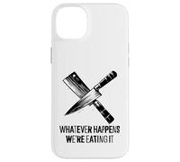 Qualunque cosa accada, lo stiamo mangiando - Funny Kitchen Chef BBQ Custodia per iPhone 14 Plus