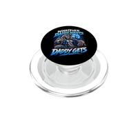 Qualunque cosa papà vuole papà ottiene alfa lupo meme divertente scherzo PopSockets PopGrip per MagSafe