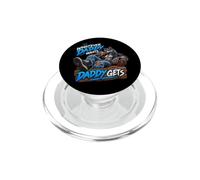 Qualunque cosa papà vuole papà ottiene alfa lupo meme divertente scherzo PopSockets PopGrip per MagSafe