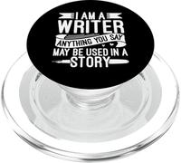 Qualunque cosa tu dica potrebbe essere usato in uno scrittore divertente di storie PopSockets PopGrip per MagSafe