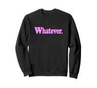 Qualunque LA Parola Qualunque su Una T-SHIRING Rosa Felpa