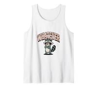 Qualunque Sia Il Carattere Arched Varsity Canotta