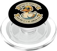 Qualunque sia la vita che pensi a te, anatra lascia che colpisca qualcun altro PopSockets PopGrip per MagSafe