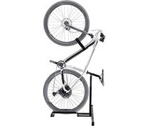 Qualward Portabici verticale da pavimento, regolabile, design verticale, salvaspazio, per soggiorno, camera da letto e garage