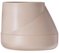 QUALY Oasis Hill QLX20001-CR - Vaso da fiori autoirrigante, 10 x 13 cm, colore: Crema