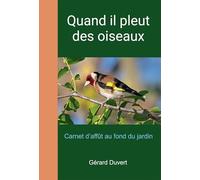 Quand il pleut des oiseaux: Carnet d'affût au fond du jardin