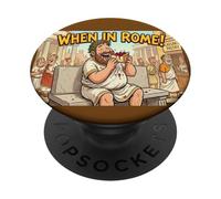 Quando a Roma Cheesecake PopSockets PopGrip Adesivo