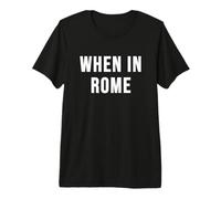 Quando a Roma Maglietta Premium