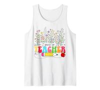 Quando crescerò Sarò Un Insegnante Amante della Scuola Floreale Canotta