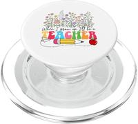 Quando crescerò sarò un insegnante amante della scuola floreale PopSockets PopGrip per MagSafe