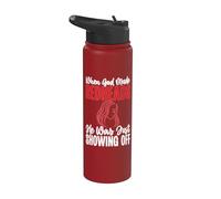 Quando Dio ha creato Redheads stava solo mostrando Redhead Stainless Steel Insulated Water Bottle