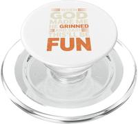 Quando Dio mi ha fatto, Grinned ha detto che sarà divertente sarcastico PopSockets PopGrip per MagSafe