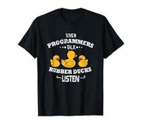 Quando i programmatori parlano, le paperelle di gomma devono Maglietta
